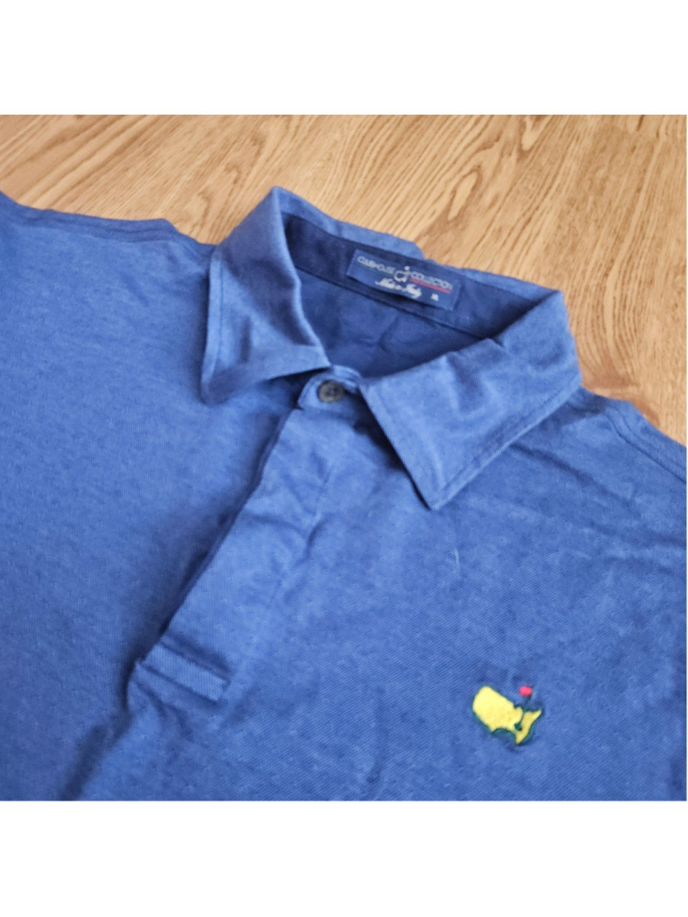 Clubhouse Collection Blue Masters Golf Polo Mens XL